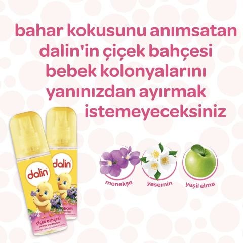 Dalin Bebek Kolanyası Çiçek Bahçesi 150ML