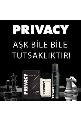 Privacy Man Addiction Edt Erkek Parfüm 100ml