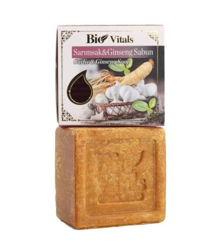 Bio Vitals Doğal Sarımsak&Ginseng Sabunu 150g