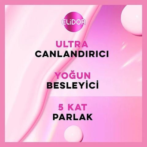 Elidor Saç Bakım Şampuanı Ultra Işıltı Yoğun Parlaklık 400 ml