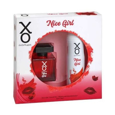 Xo Women Nice Girl Kadın Parfüm Edt 100 Ml Deodorant 125 Ml Set