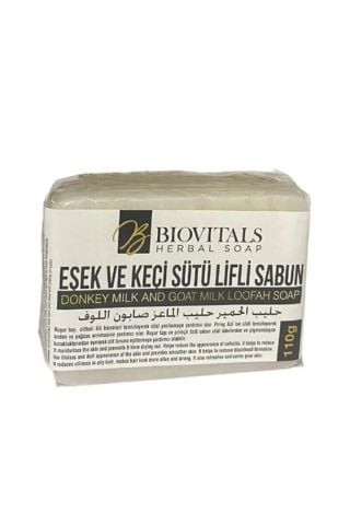 Bio Vitals Eşek ve Keçi Sütü Lifli Doğal Sabun 110 gr