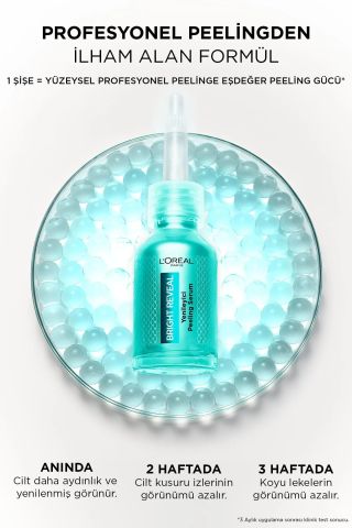 Loreal Paris Bright Reveal Yenileyici Peeling Serum 25 ml