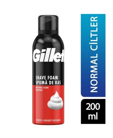 Gillette Tıraş Köpüğü Original 200 ml