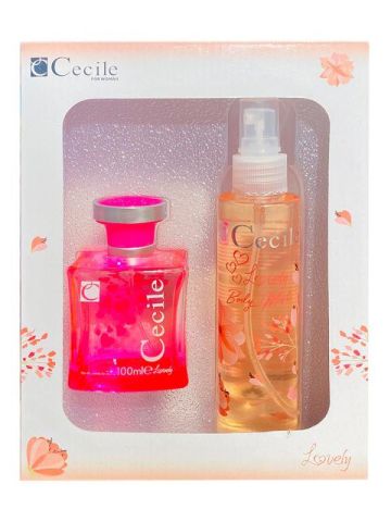 Cecile Lovely Bayan Kofre 100 Ml+150 Ml Body Mist