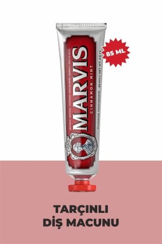Marvis Cinnamon Mint Tarçınlı Diş Macunu 85 ML