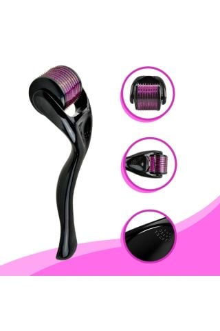 MUJGAN Dermaroller Titanyum 540 İğneli 0.5mm