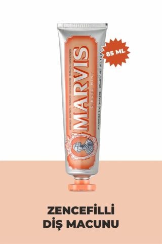 Marvis Ginger Mint Xylitol Zencefilli Diş Macunu 85ml