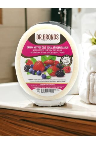 Dr. Bronos Orman Meyvesi Özlü Doğal Süngerli Sabun 135 Gr