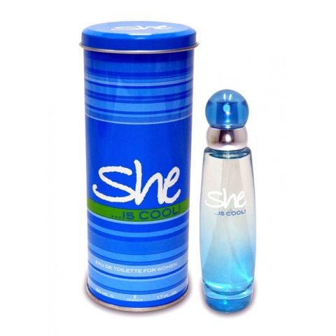 She Is Cool Women Edt Kadın Parfümü 50 Ml Kutulu