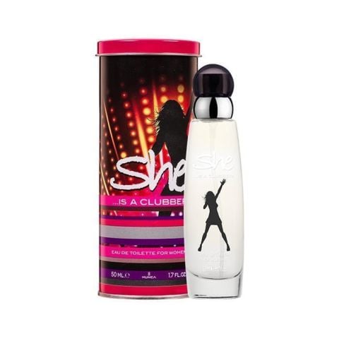 She Is Clubber Women Edt Kadın Parfümü 50 Ml Kutulu