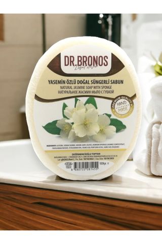 Dr. Bronos Yasemin Özlü Doğal Süngerli Sabun 135 Gr