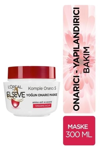 Loreal Elseve Komple Onarım 5 Saç Maskesi 300 Ml