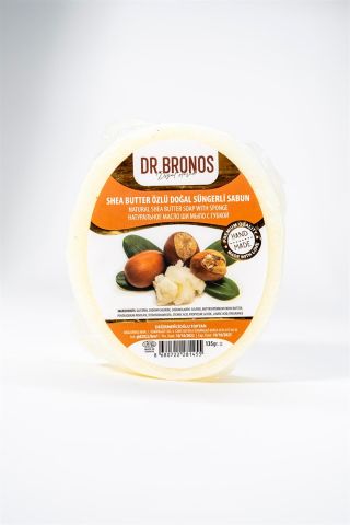 Dr. Bronos Shea Butter Özlü Doğal Süngerli Sabun 135 Gr
