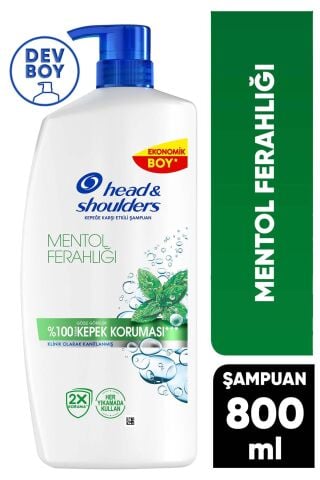 Head & Shoulders Mentol Ferahlığı Şampuan 800 ml