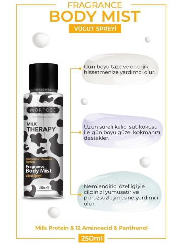 Morfose Milk Therapy Vücut Spreyi 250 ml