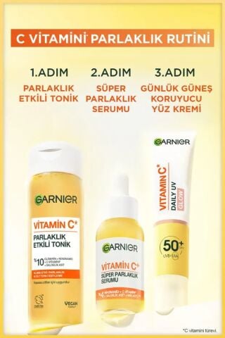 Garnier Vitamin C Parlaklık Etkili Tonik 120 ml