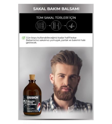 Morfose Ossion Premium Barber Line Sakal Balsamı 100 ML
